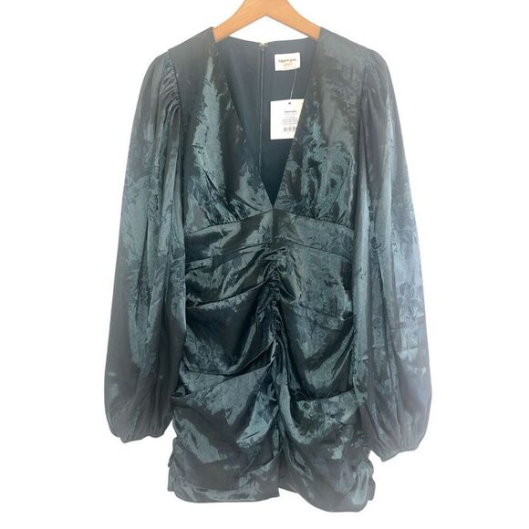 ✨Showpo. Richmond Long Sleeve Ruched Mini Sz 8 Dress✨ - Picture 6 of 10